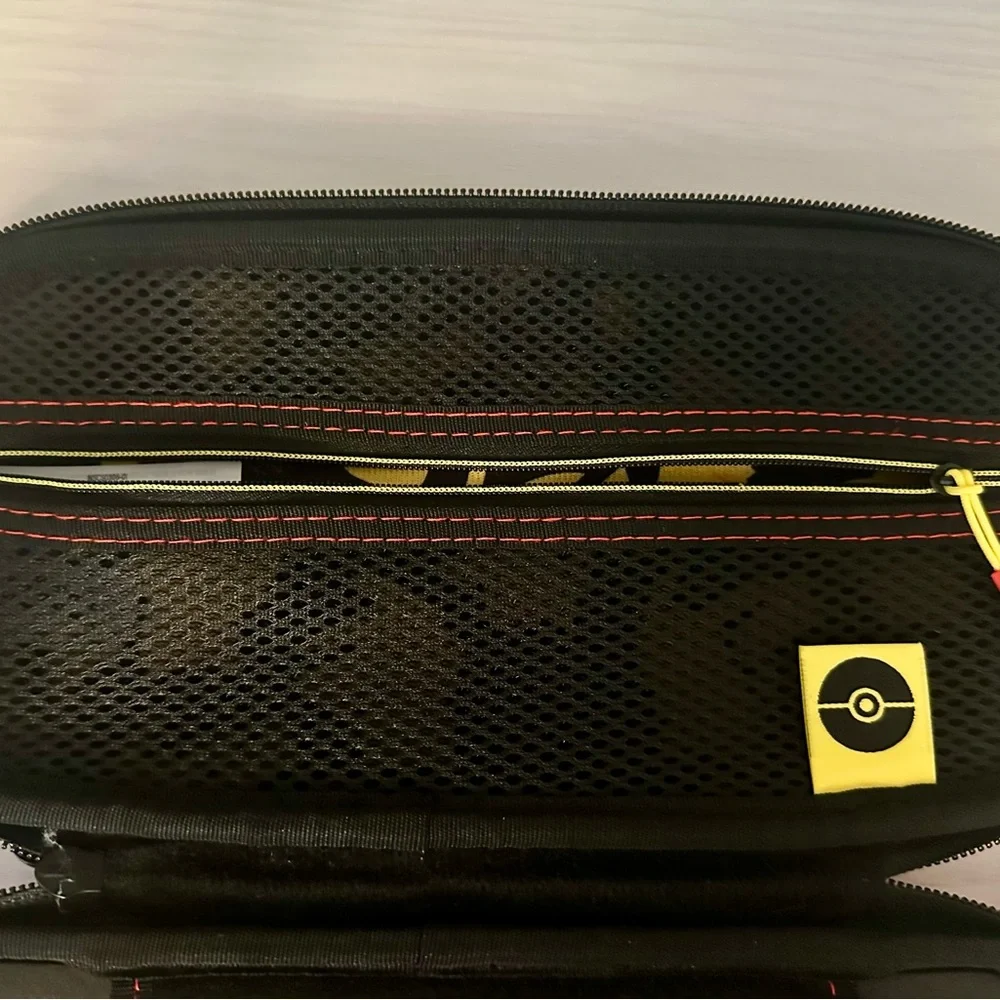 Pikachu Red and Yellow Plush Carry Case